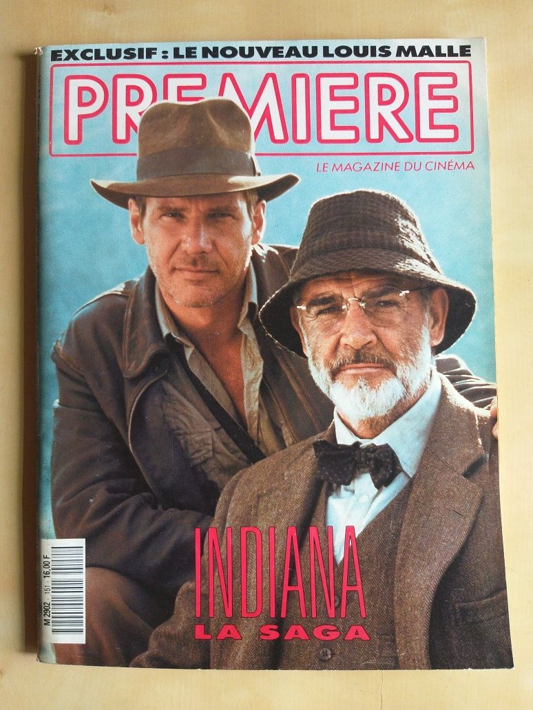 Revista CINEMA Premiere Saga Indiana Jones