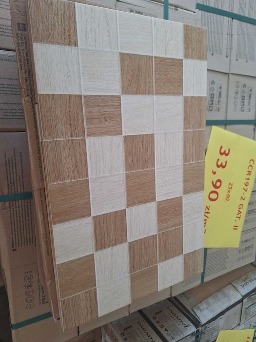 Płytka ścienna Ceramika Końskie 25x40 GATUNEK 2