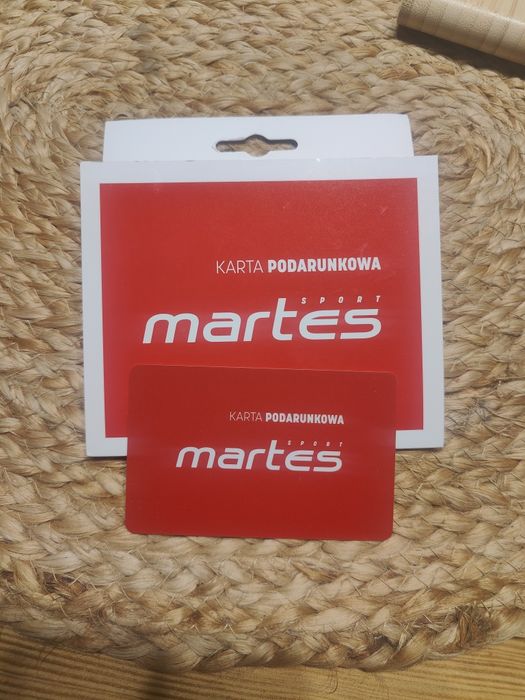 Karta podarunkowa rabatowa do sklepu Martes - 200zł ( bon rabat kod)