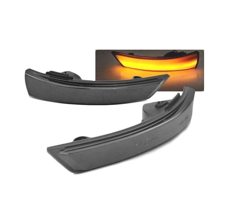 PISCAS LATERAIS LED DINAMICOS PARA ESPELHOS PARA FORD FOCUS 08-18 MONDEO 2010-2014