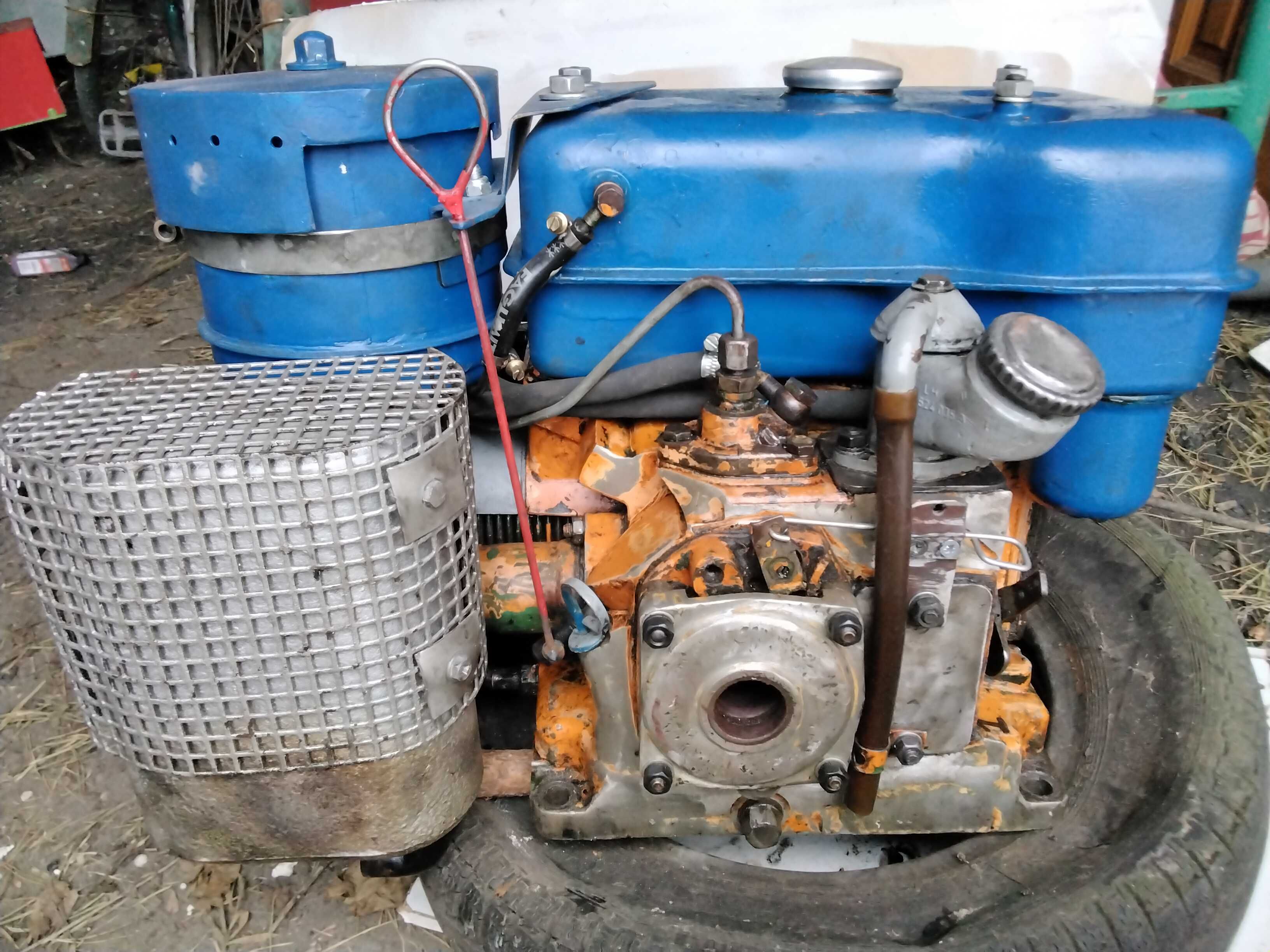 Silnik stacjonarny korbowy Farymann diesel