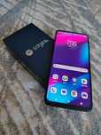 Motorola Edge 20 Lite 5G  8+128GB ładowarka kluczyk etui, stan idealny