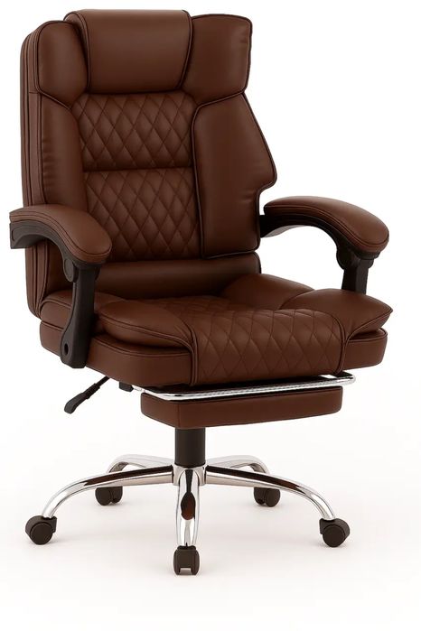 Крісло офісне Diego Comfort Pro (чорне, сіре, коричневе та св.коричн.)