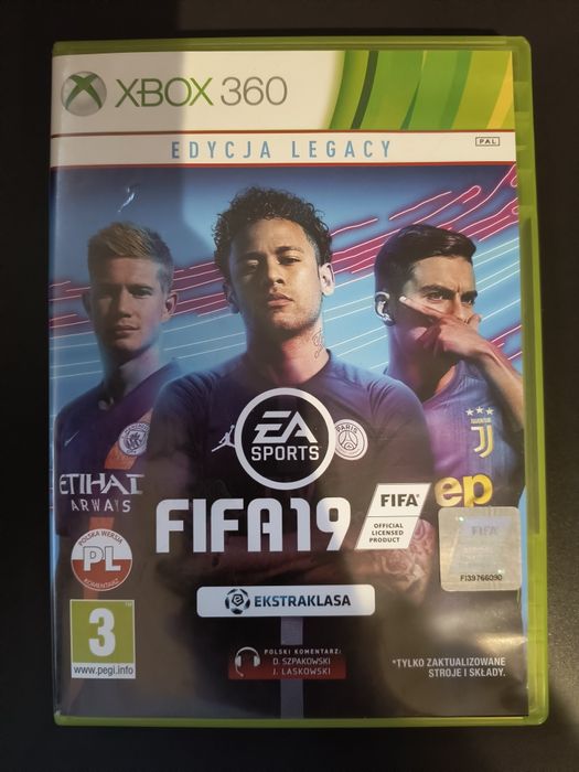 Fifa19 PL! Stan bdb+ Xbox 360, Fifa 2019, Fifa2019
