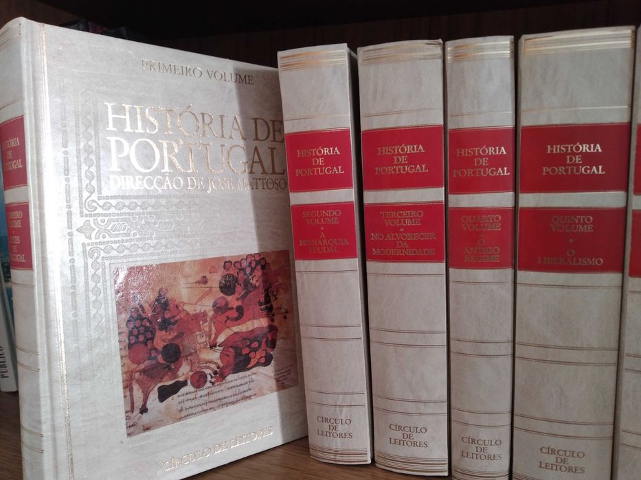 História de Portugal, de José Mattoso, 9 volumes