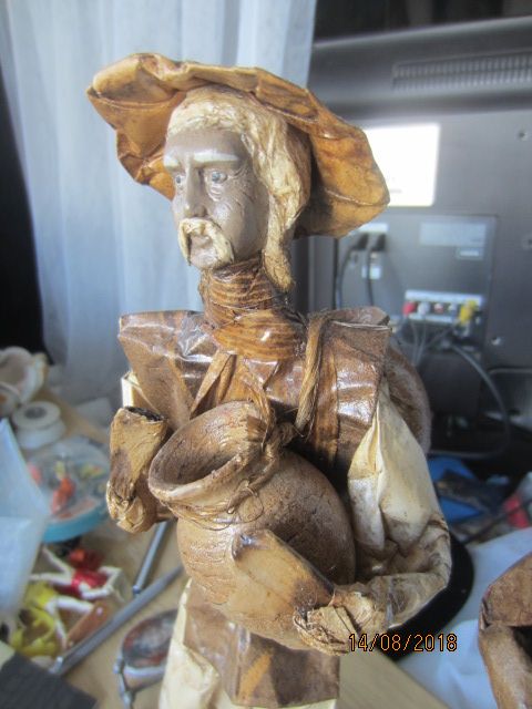 Винтаж папье-маше фигурки народное искусство мексико