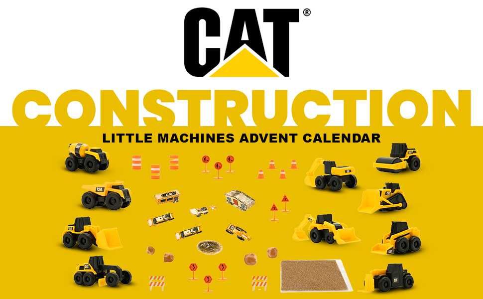 Адвент-календарь Катерпиллер 2023/2024. CAT Advent Calendar подарочный