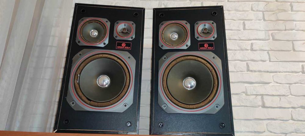 Nikola Tesla MS 60 45W/60W zawieszenia do renowacji, membrany jak nowe