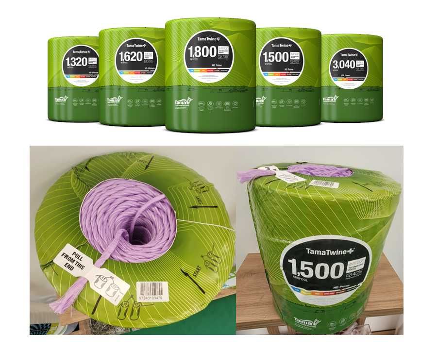 Sznurek rolniczy do pras Tama Twine 130 ceglasty 7700 tex