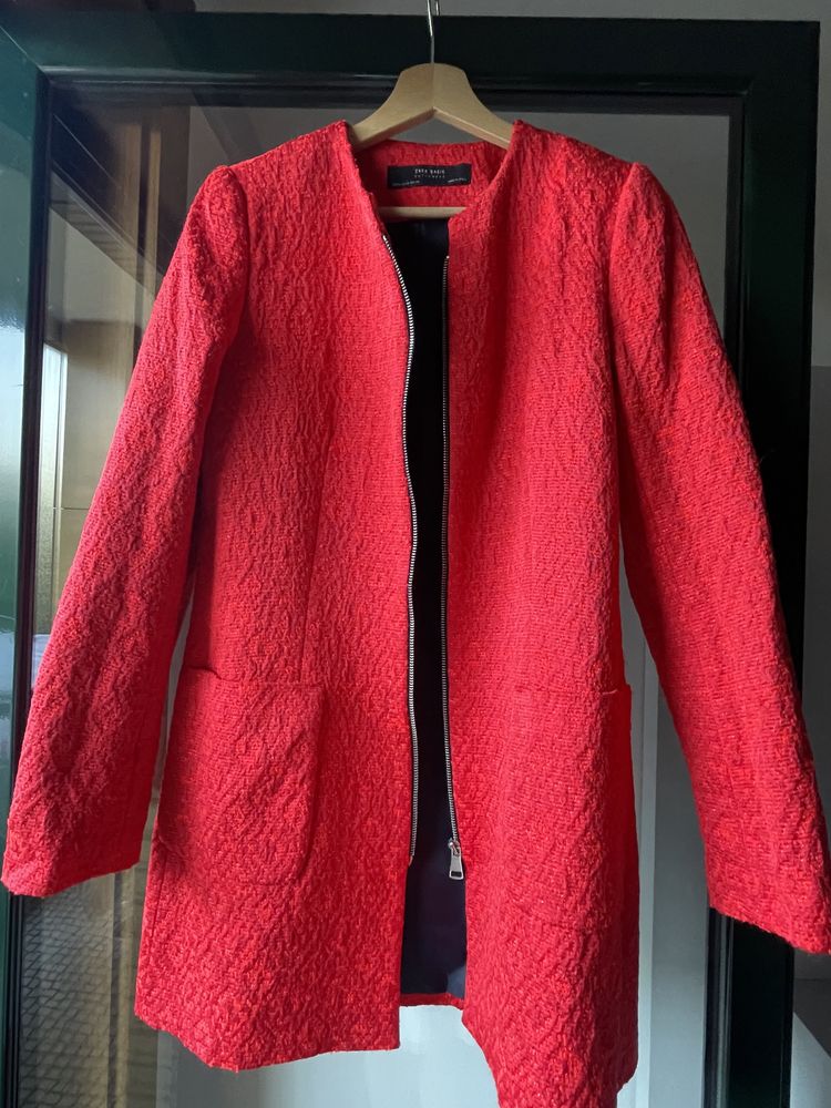 Casaco vermelho Zara