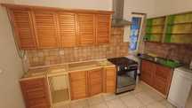 Zmywarka i meble kuchenne drewniane lata 80' vintage
