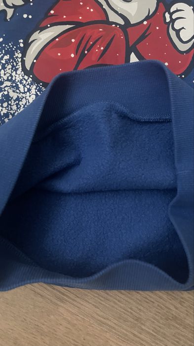 Светрик Next новорічний 110 р, світшот теплий на 5 р