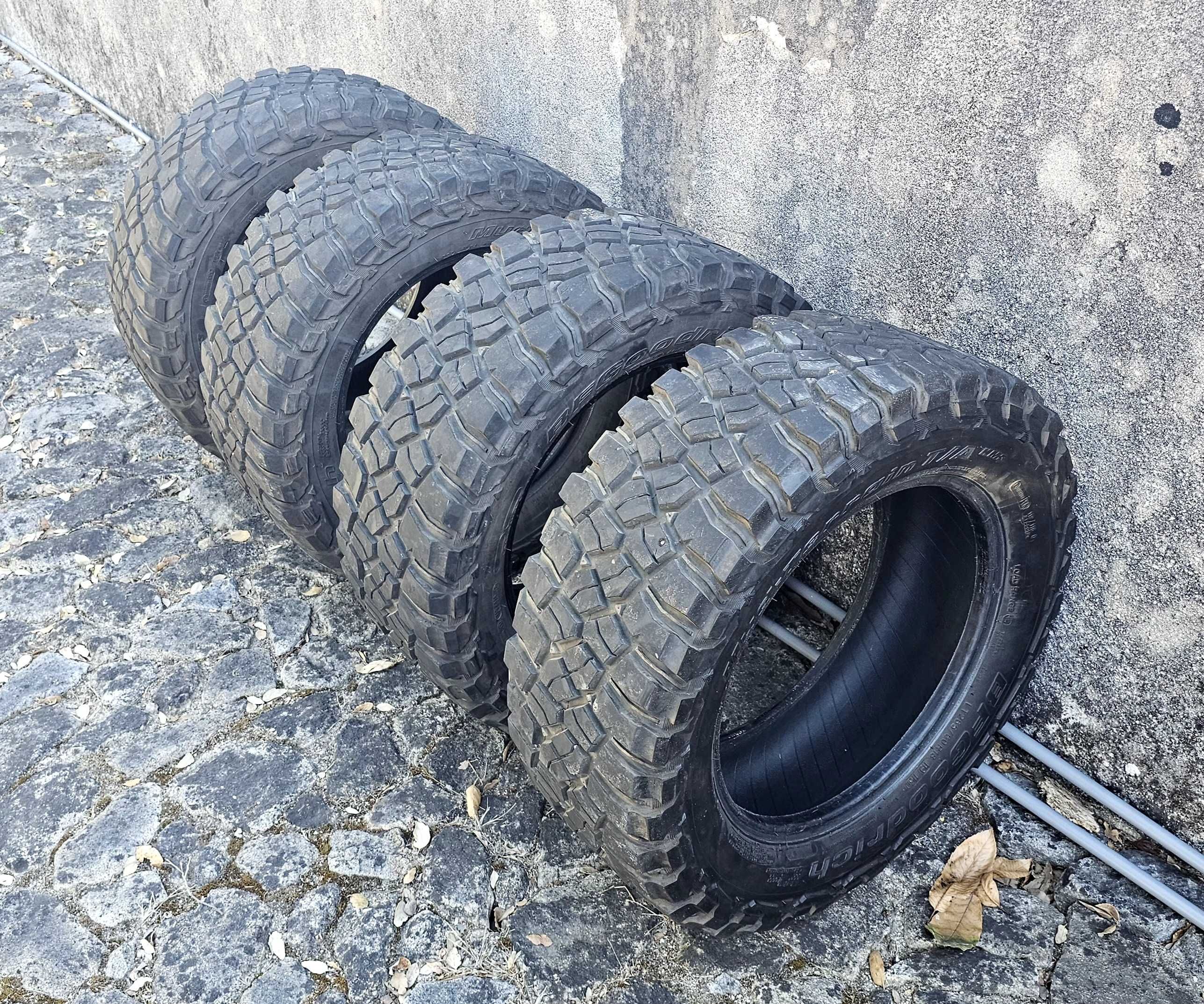 Pneus bfgoodrich mud terrain t/a km3 medida 265/60 R18
