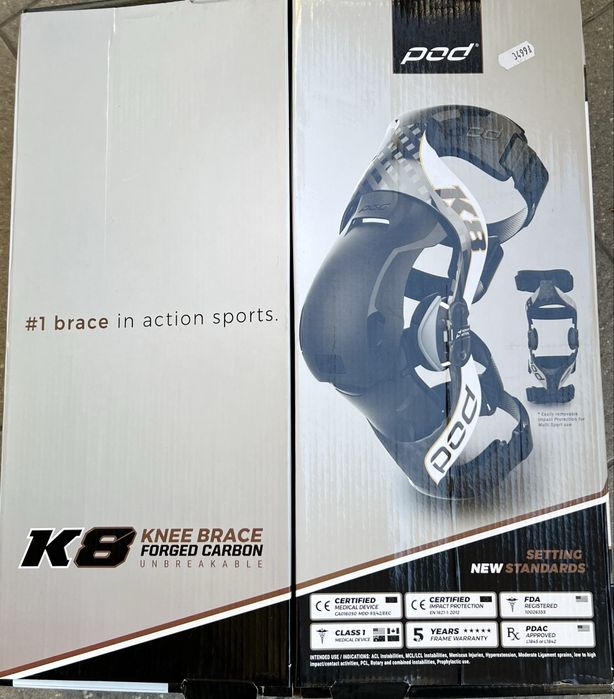 Ortezy POD k8 carbon rozm M