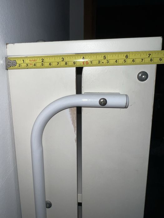 Muda fraldas de parede dobravel