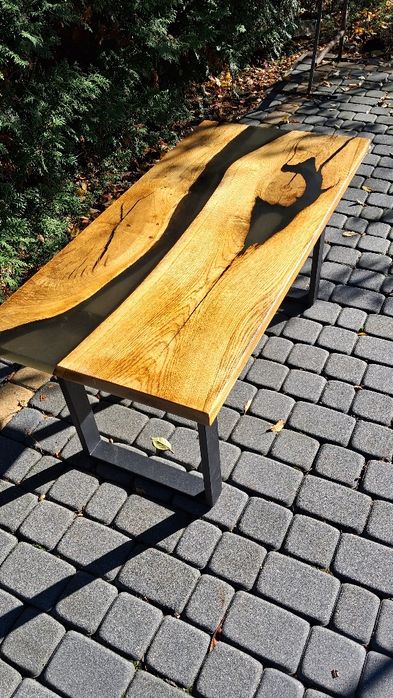 Dębowy stolik kawowy