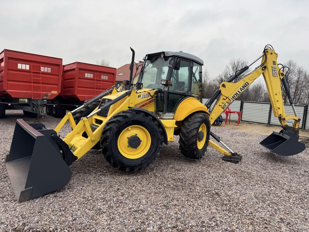 Koparko-Ładowarka NEW HOLLAND B115 - 2007 rok - Joystik LB115