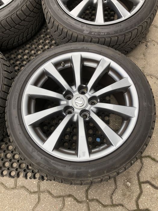 Lexus 17” 8J ET45 opony zimowe 225/45/17 Bridgestone Blizzak