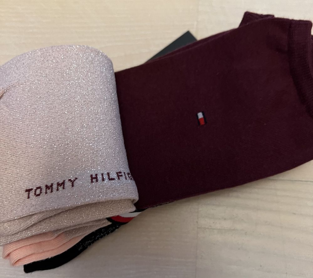 Damskie skarpetki Tommy Hilfiger, 3 pary.