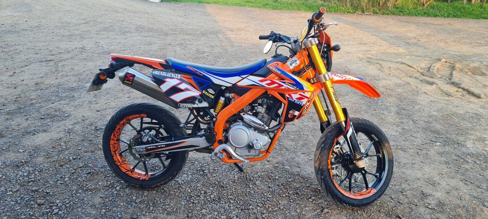 Supermoto Rieju MRT 125 PRO Limited edition Six Days Orange 2017r