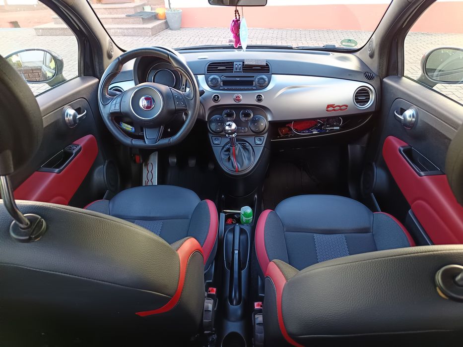 Fiat 500 S Sport 1.2 benzyna, oryginalny lakier, bezwypadkowy Prywatny