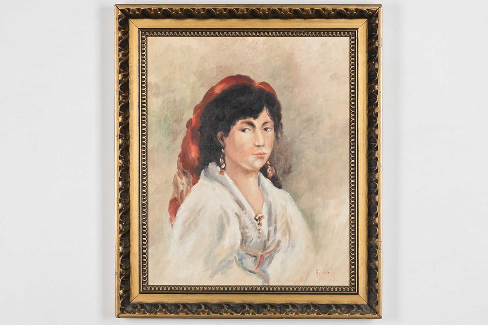 -ARTexpert- Obraz olejny na płótnie portret młodej kobiety