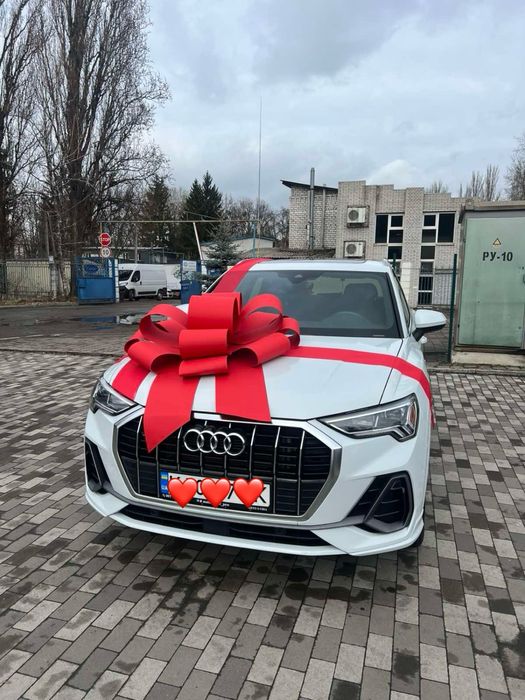 Бант на машину, Бант красный, Бант для машины. Подарочный бант.