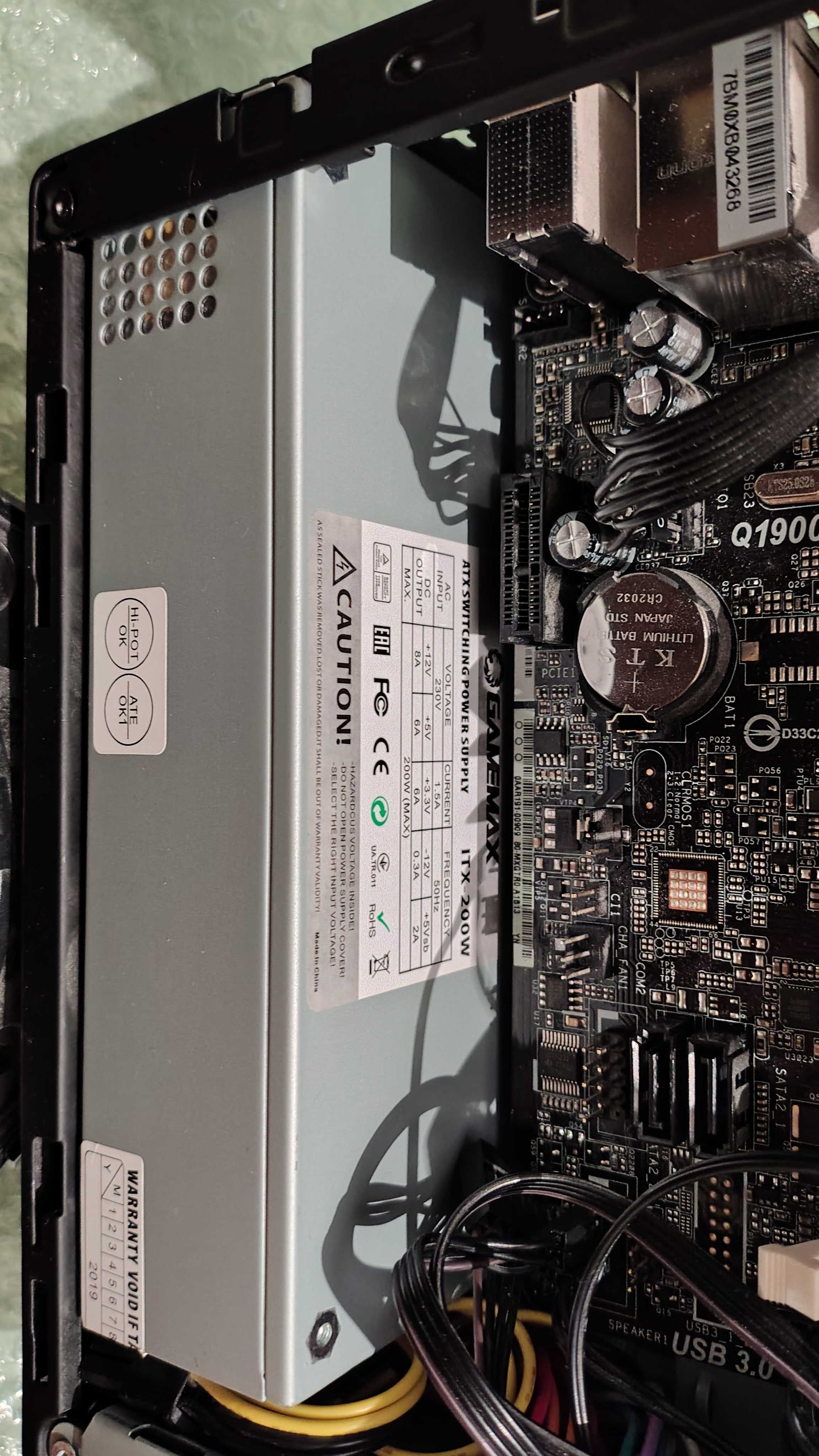 Mini-ITX системний блок, J1900