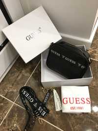 Guess  чорна жіноча сумка  guess