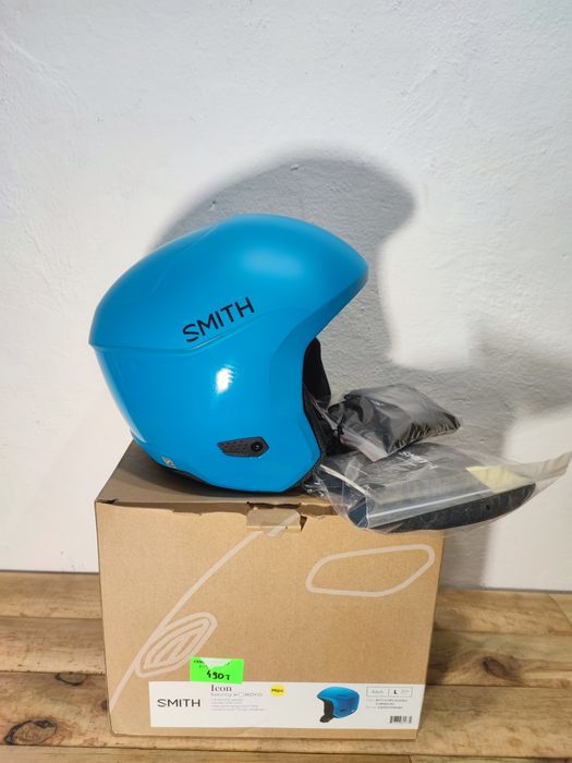 Nowy kask narciarski zawodniczy Smith Icon Fis , mips , 59-61 cm L