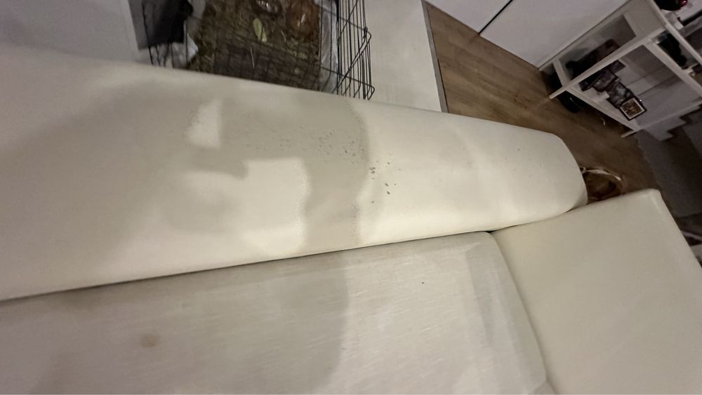 Sofá XXL com 4 lugares em tecido