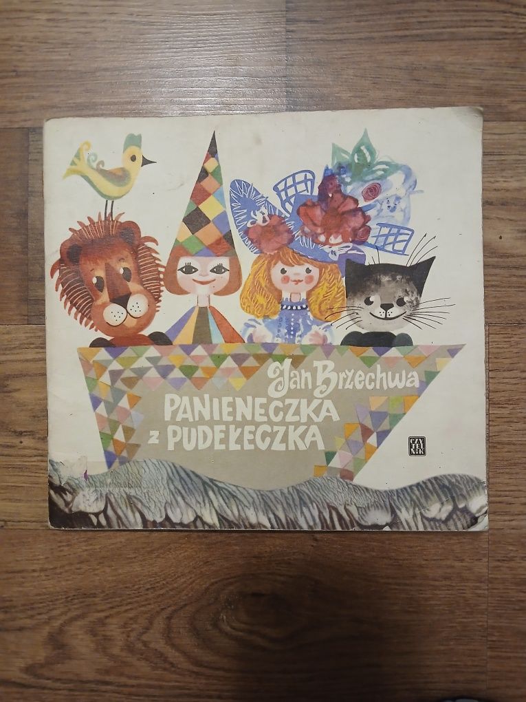 Jan Brzechwa panieneczka z pudełeczka książeczka PRL 1968