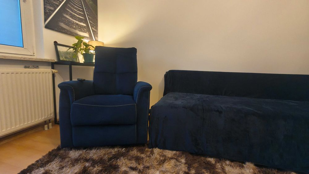 Fotel elektryczny rozkładany masaż, podgrzewanie 800 zł