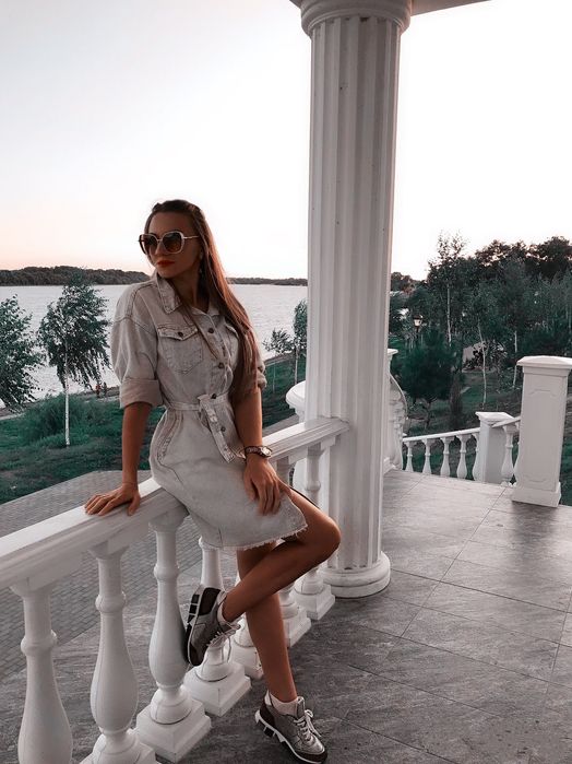 Продам джинсовое платье