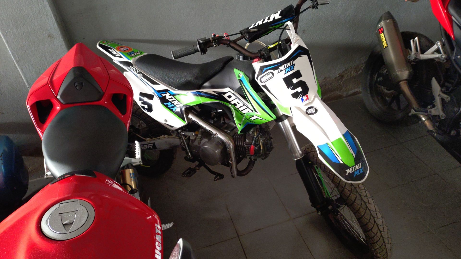 Pit bike 140 Cilindrada