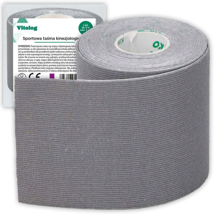 Kinesiotaping Tejpy Taśma Kinezjologiczna na Bark Kolano Twarz 5m