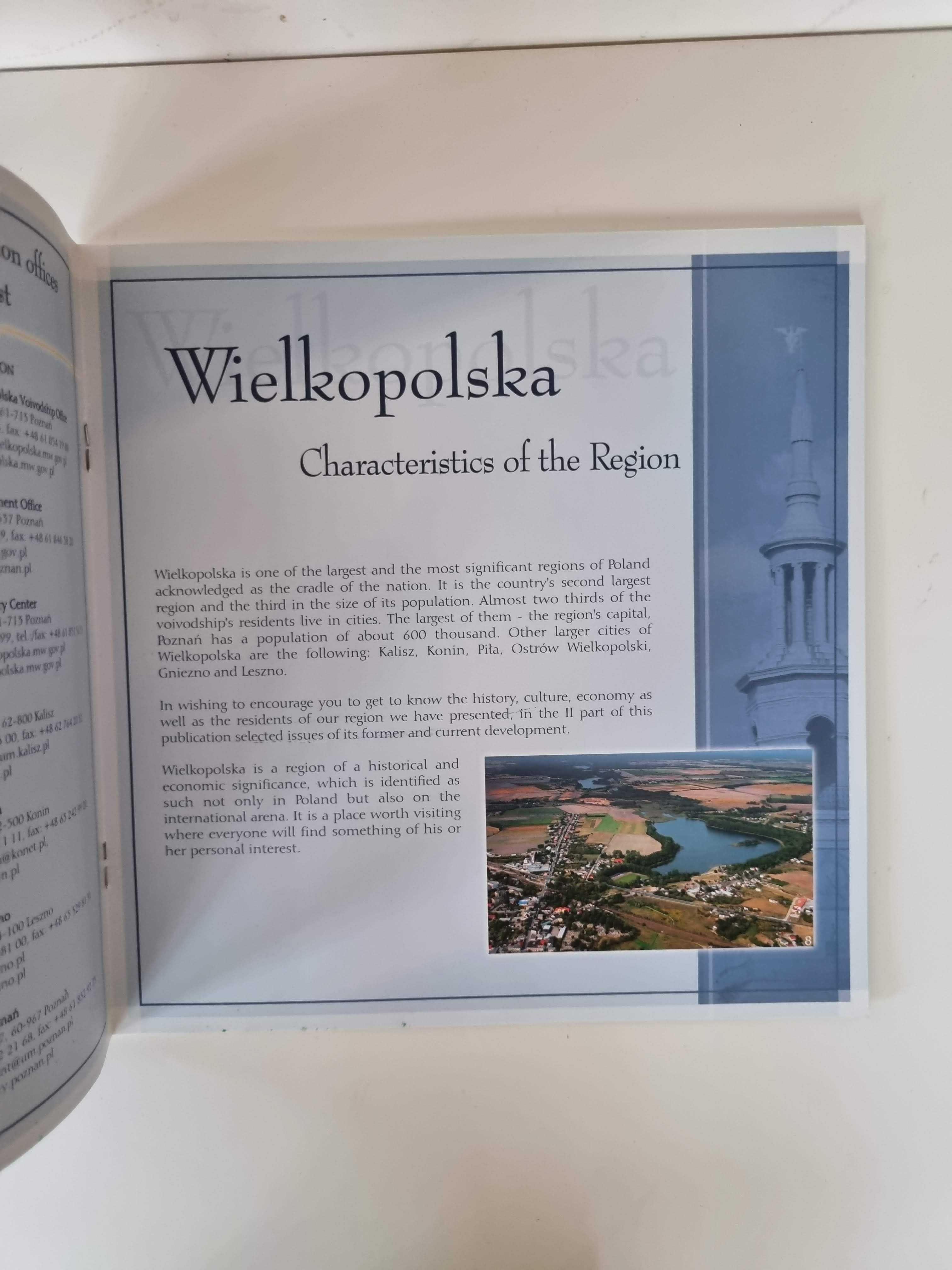 Wielkopolska informator Poznań przewodnik ang niem