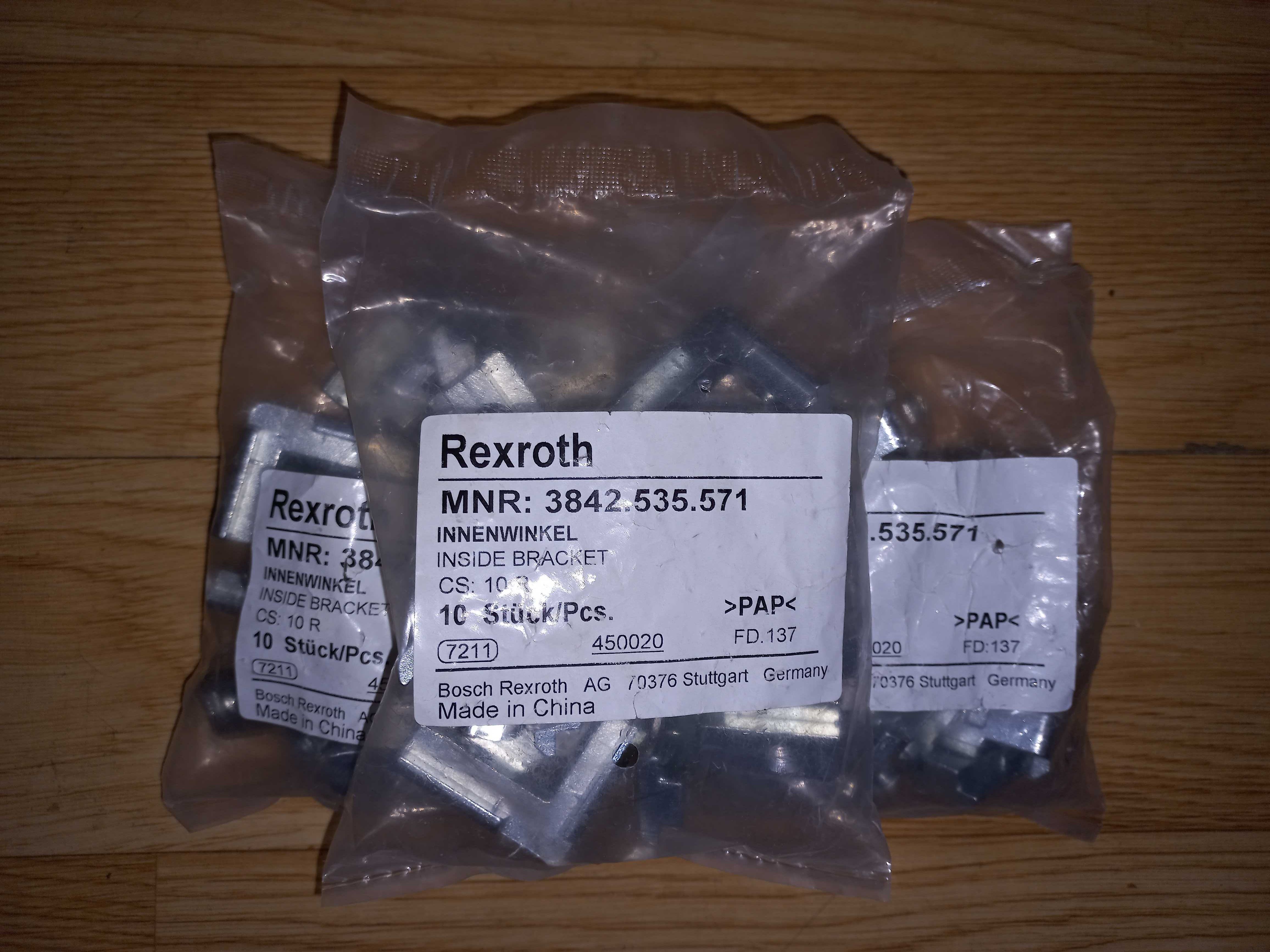 Łącznik wewnętrzny do rowka teowego 10 mm, Rexroth - 3.842.535.571