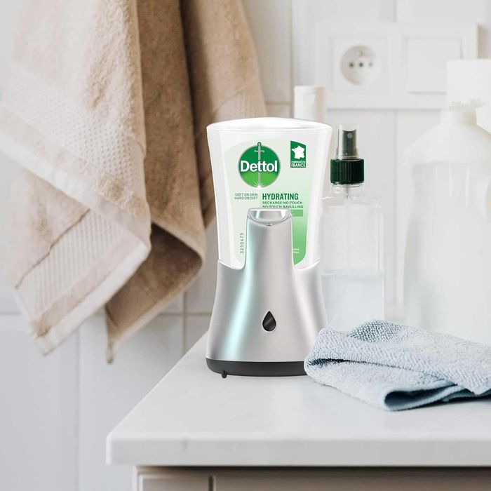 Dettol Bezdotykowe dozownik do mydła stojący na baterie 250 ml