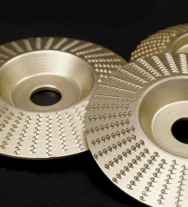 3x Tarcza Do Szlifowania Frez Do Drewna 100mm 16mm Frez Tarnik Ścierne