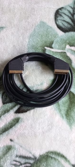 якісний кабель SCART-SCART,Gold, ПОЗОЛОТА, 5 м., тільки Луцьк