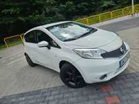 Nissan Note Note od Emerytki AndroidAuto kamera bezwypadkowe garażowane.