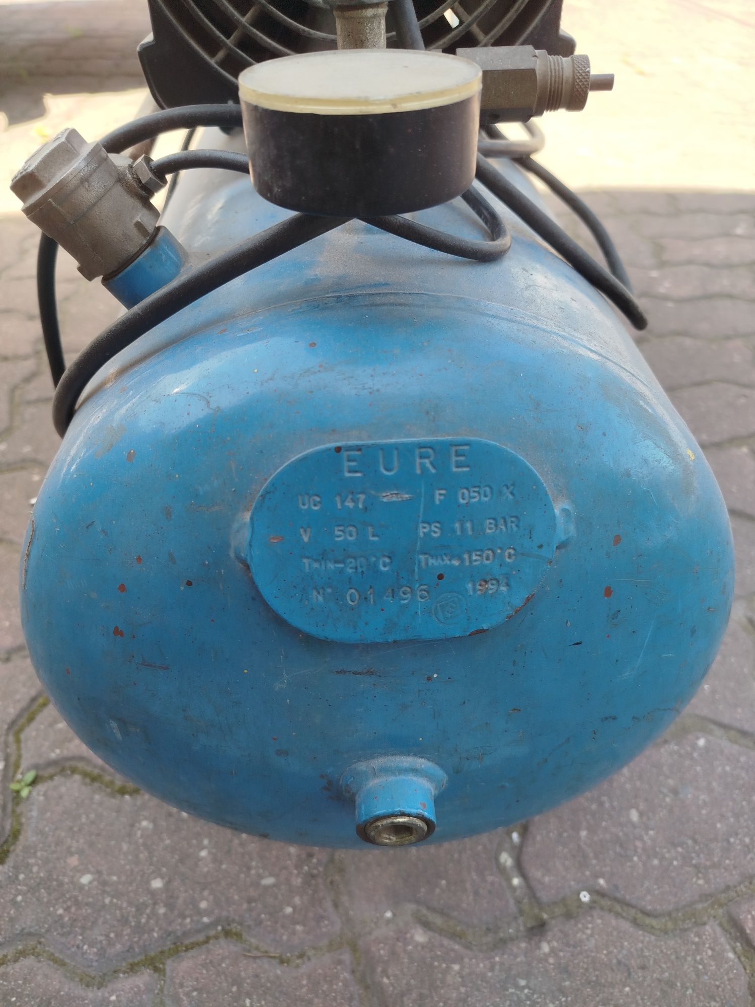 Kompresor tłokowy 50l