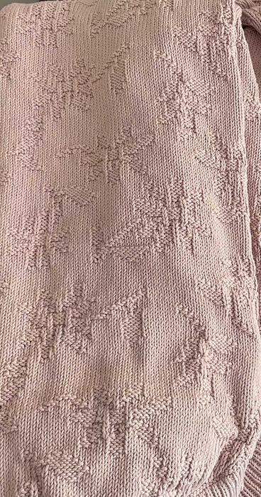 Жіночий бавовняний светр світлорожевий розмір L для вагітних