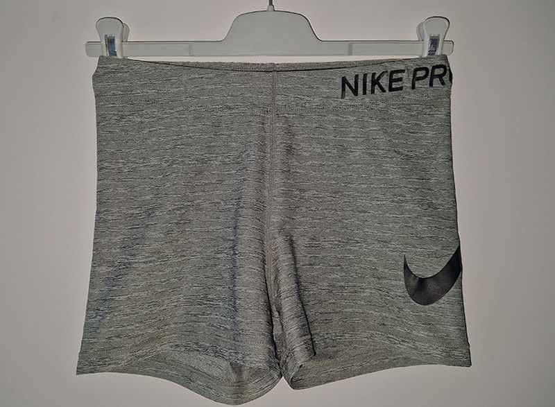 Nike PRO Dri-Fit spodenki kompresyjne woman szaro-wrzosowe rozmiar: M