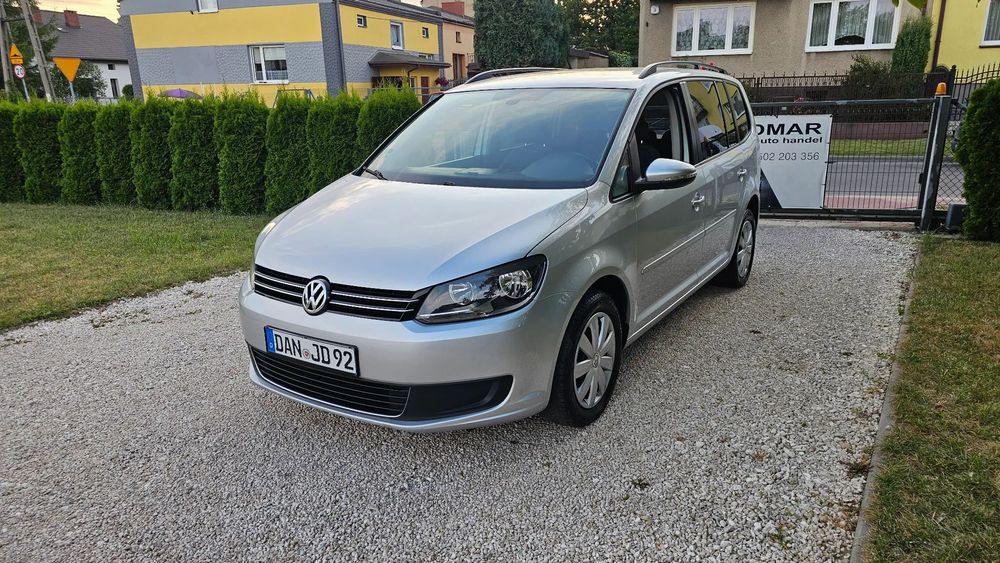 Volkswagen Touran ŚLICZNY Z Niemiec ZAREJESTROWANY Nawi 7-osobowy