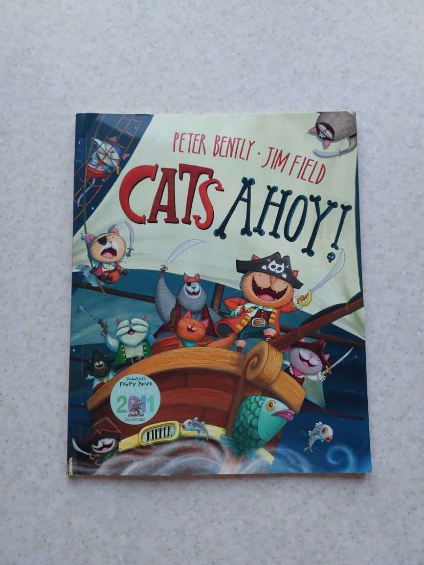 cats ahoy! peter bently jim field книга англійською про котів book
