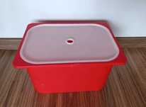 Ikea Pojemnik TROFAST z pokrywką czerwony 42x30x23 cm