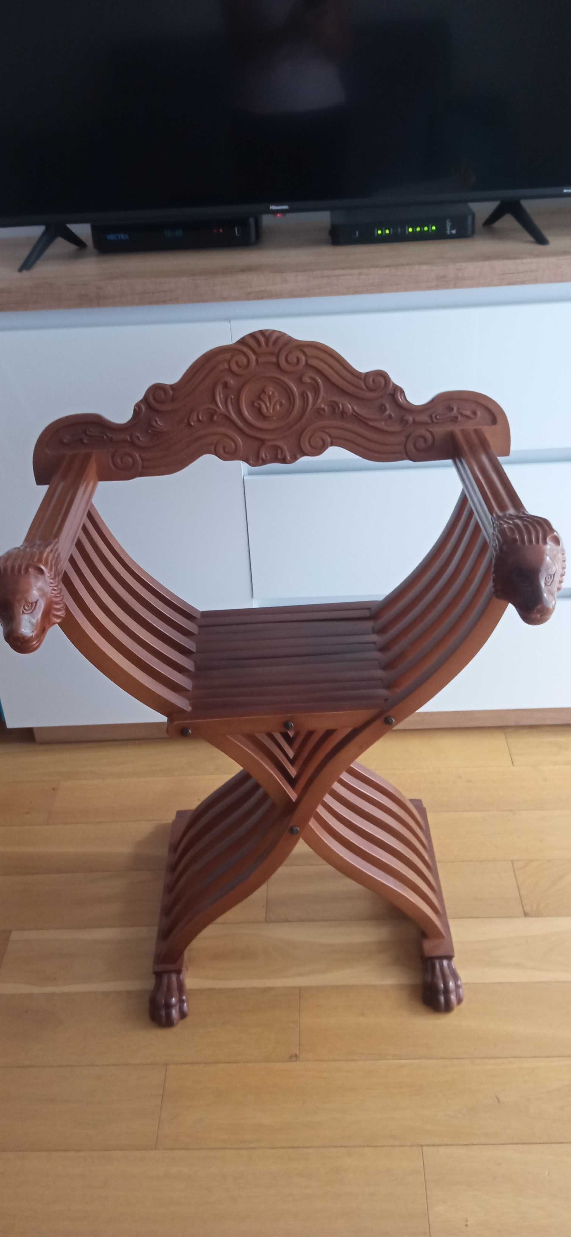 Krzesło retro składane