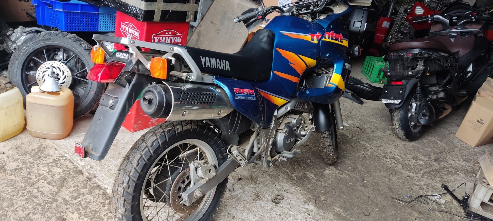 Yamaha xtz 660 tłumik oslona